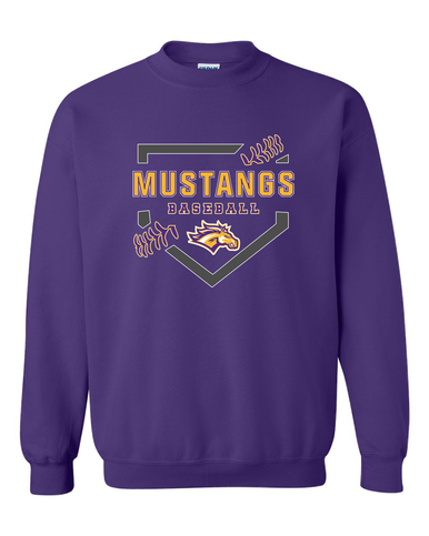 Rolling Meadows Mustangs Baseball #2 Men's Sweatshirt