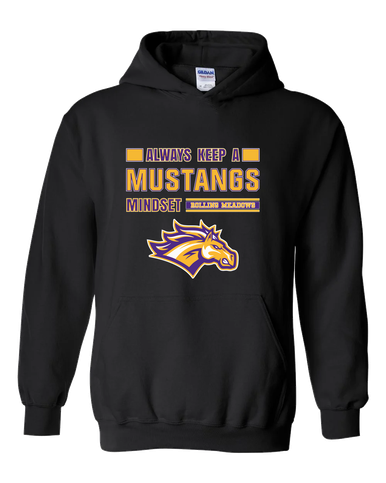 Rolling Meadows Mustangs Mindset Men's Hoodie