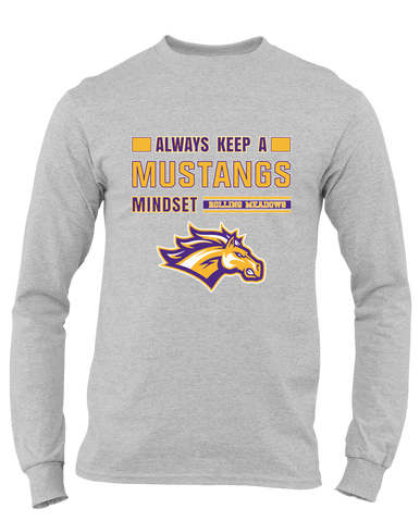 Rolling Meadows Mustangs Mindset Men's Premium LS T-Shirt