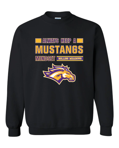 Rolling Meadows Mustangs Mindset Men's Sweatshirt