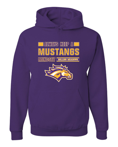 Rolling Meadows Mustangs Mindset Men's Premium Hoodie