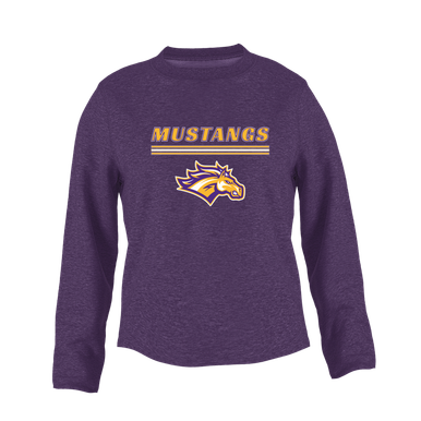 Rolling Meadows Mustangs Mascot #8 Women's Sweatshirt