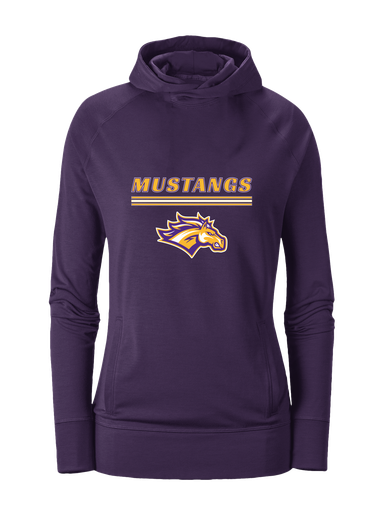 Rolling Meadows Mustangs Mascot #8 Women's Hoodie
