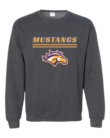 Rolling Meadows Mustangs Mascot #8 Men's Sweatshirt
