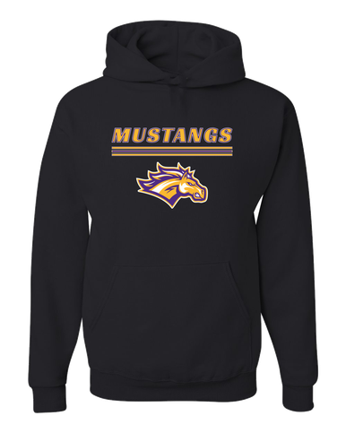 Rolling Meadows Mustangs Mascot #8 Men's Premium Hoodie