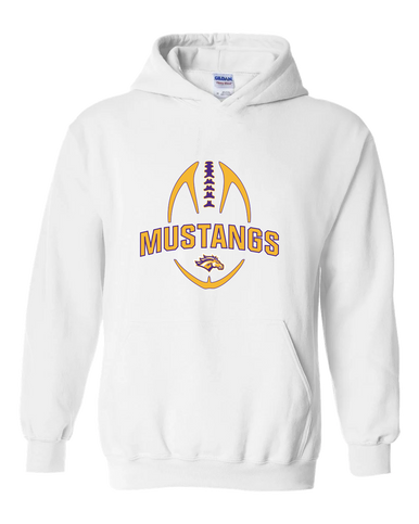 Rolling Meadows Mustangs Football #5 Men's Hoodie