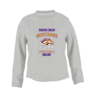 Rolling Meadows Mustangs Football #6 Women's Sweatshirt
