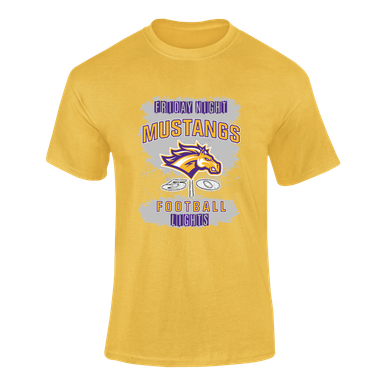 Rolling Meadows Mustangs Football #6 Men's Premium SS T-Shirt