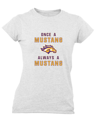 Rolling Meadows Mustangs Once A Women's Premium SS T-Shirt