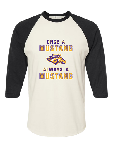 Rolling Meadows Mustangs Once A Women's Baseball T-Shirt