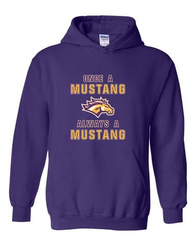 Rolling Meadows Mustangs Once A Men's Hoodie