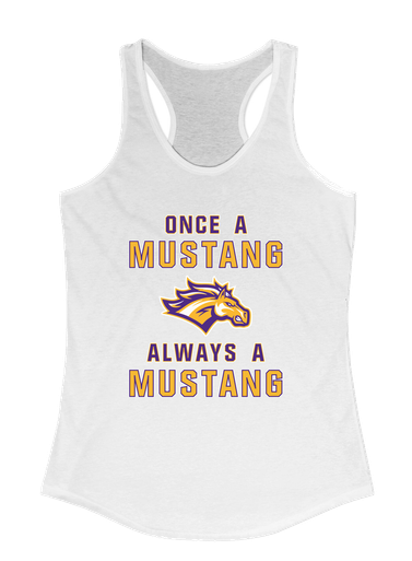 Rolling Meadows Mustangs Once A Women's Tank Top