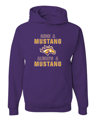 Rolling Meadows Mustangs Once A Men's Premium Hoodie