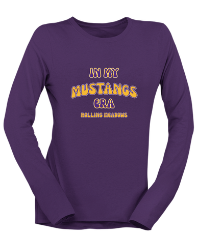 Rolling Meadows Mustangs Era #2 Women's LS T-Shirt