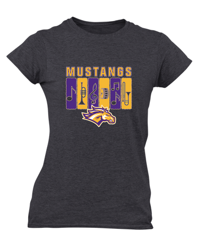 Rolling Meadows Mustangs Band # 2 Women's SS T-Shirt