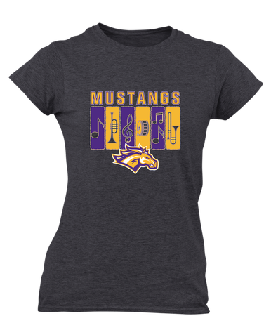 Rolling Meadows Mustangs Band # 2 Women's Premium SS T-Shirt