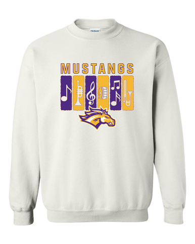Rolling Meadows Mustangs Band # 2 Men's Sweatshirt