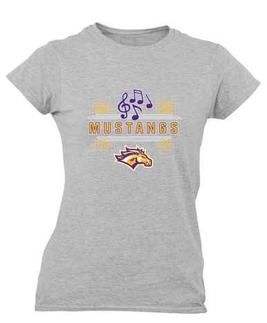 Rolling Meadows Mustangs Band # 3 Women's SS T-Shirt