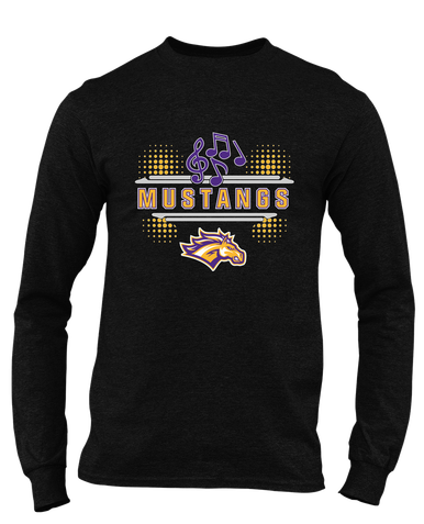 Rolling Meadows Mustangs Band # 3 Men's Premium LS T-Shirt