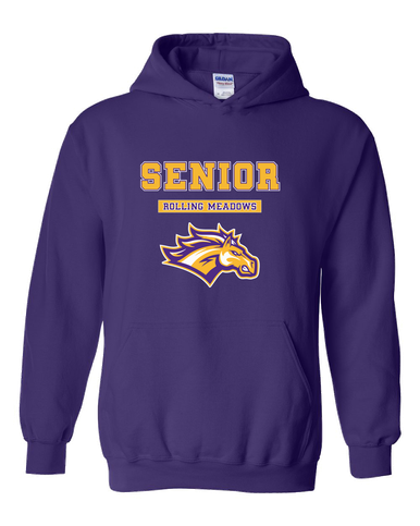 Rolling Meadows Mustangs Senior #2 Men's Hoodie