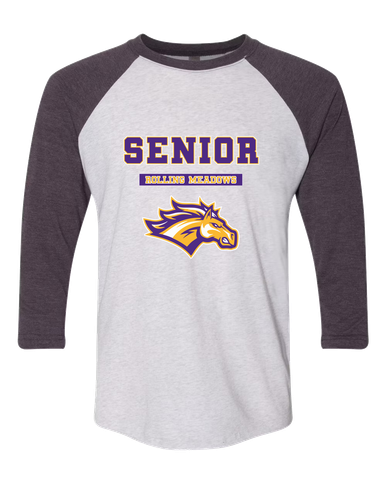 Rolling Meadows Mustangs Senior #2 Women's Baseball T-Shirt