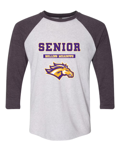 Rolling Meadows Mustangs Senior #2 Men's Baseball T-Shirt