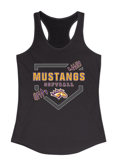 Rolling Meadows Mustangs Softball #2 Women's Tank Top