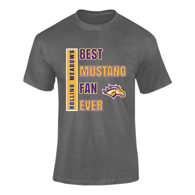 Rolling Meadows Mustangs Best Mustang Fan Men's SS T-Shirt