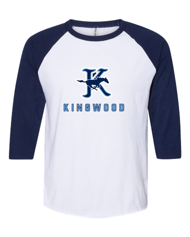 Kingwood Mustangs Mascot #2 Men's Baseball T-Shirt