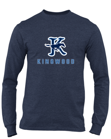 Kingwood Mustangs Mascot #2 Men's Premium LS T-Shirt