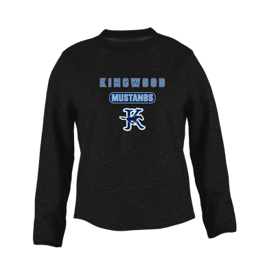 Kingwood Mustangs Mascot #3 Women's Sweatshirt