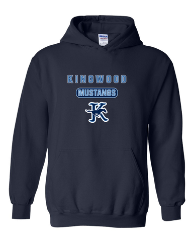 Kingwood Mustangs Mascot #3 Men's Hoodie