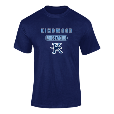 Kingwood Mustangs Mascot #3 Men's SS T-Shirt