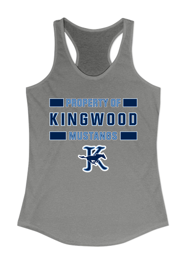 Kingwood Mustangs Property Of Women's Tank Top