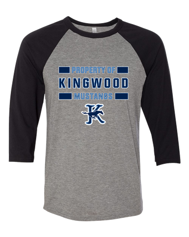 Kingwood Mustangs Property Of Women's Baseball T-Shirt
