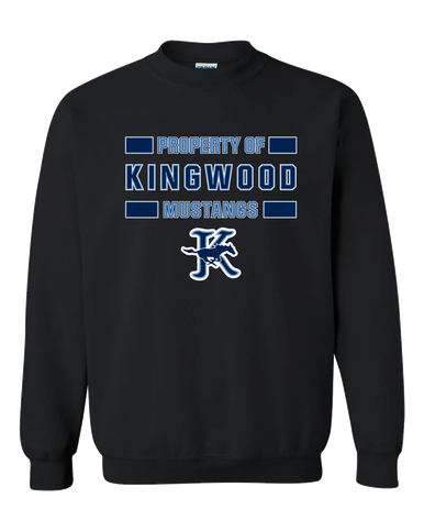 Kingwood Mustangs Property Of Men's Sweatshirt