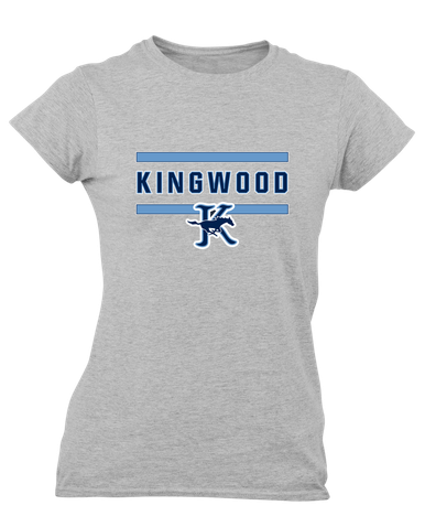 Kingwood Mustangs Mascot #4 Women's SS T-Shirt