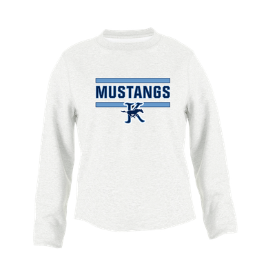 Kingwood Mustangs Mascot #5 Women's Sweatshirt