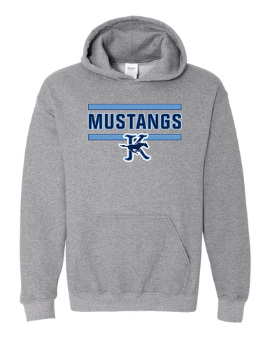 Kingwood Mustangs Mascot #5 Men's Hoodie