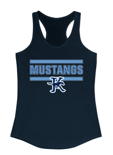 Kingwood Mustangs Mascot #5 Women's Tank Top