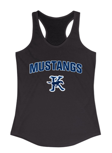 Kingwood Mustangs Mascot #6 Women's Tank Top