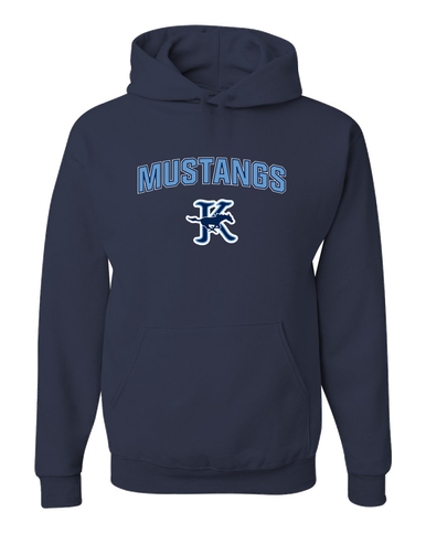 Kingwood Mustangs Mascot #6 Men's Premium Hoodie
