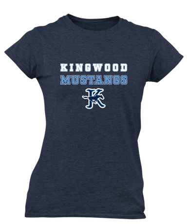 Kingwood Mustangs Spirit Women's SS T-Shirt