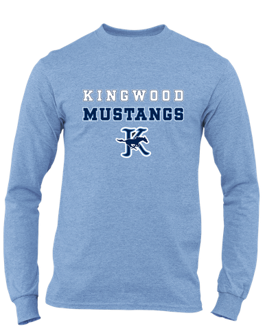 Kingwood Mustangs Spirit Men's LS T-Shirt