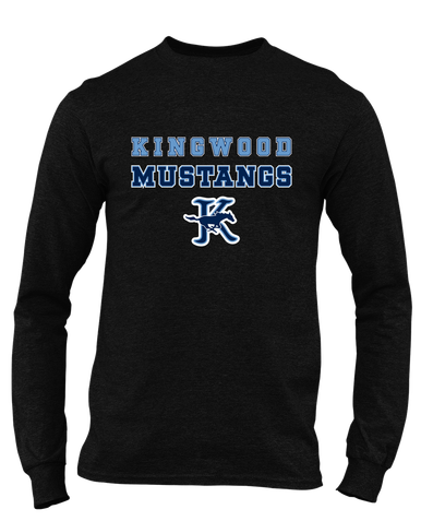 Kingwood Mustangs Spirit Men's Premium LS T-Shirt