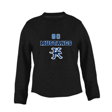 Kingwood Mustangs Go Team Women's Sweatshirt