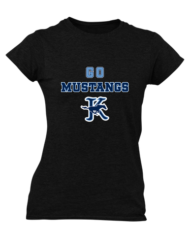 Kingwood Mustangs Go Team Women's SS T-Shirt