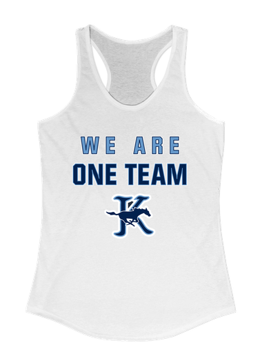 Kingwood Mustangs We Are One Team Women's Tank Top