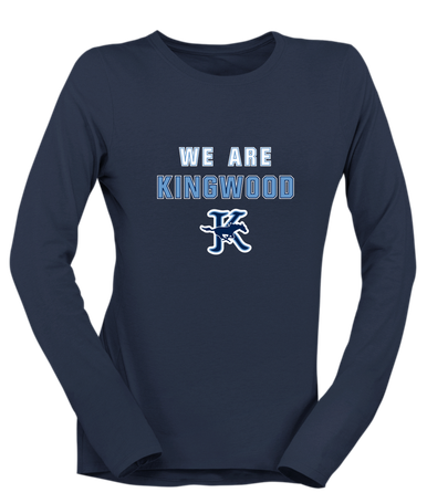 Kingwood Mustangs We Are Women's Premium LS T-Shirt