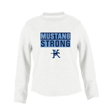 Kingwood Mustangs Strong #1 Women's Sweatshirt